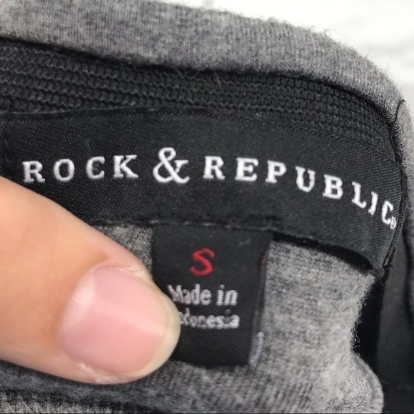 Rock and Republic Gray Maxi Skirt with Slit Size S - Picture 4 of 4